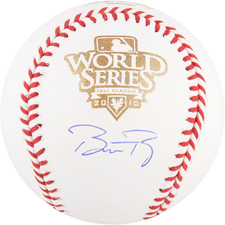 Buster Posey Signed World Series Baseball MLB COA